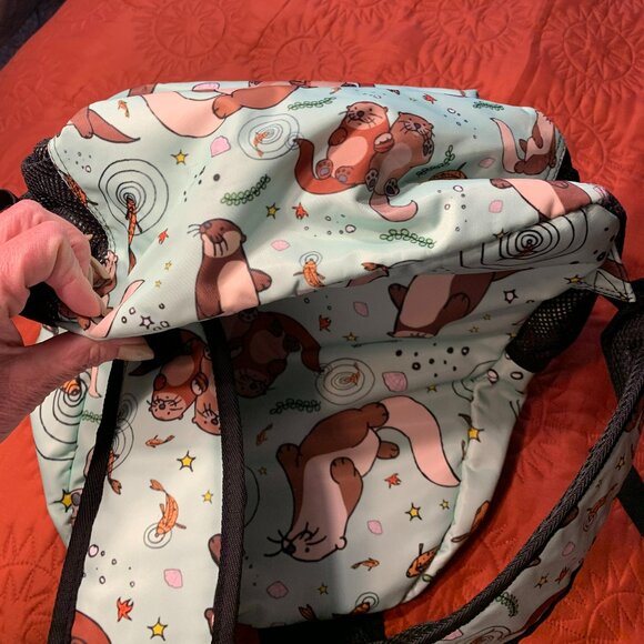 Mint Green Otter backpack - Picture 5 of 5